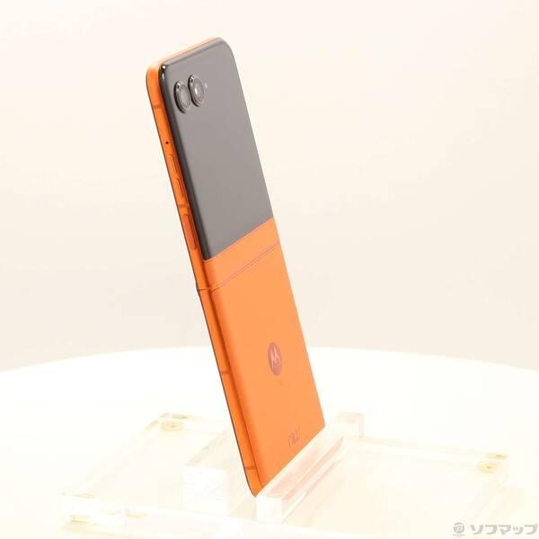 〔中古〕Motorola(モトローラ) motorola razr 50 512GB スプリッツオレンジ PB230002JP SIMフリー〔368-ud〕 |  | 03