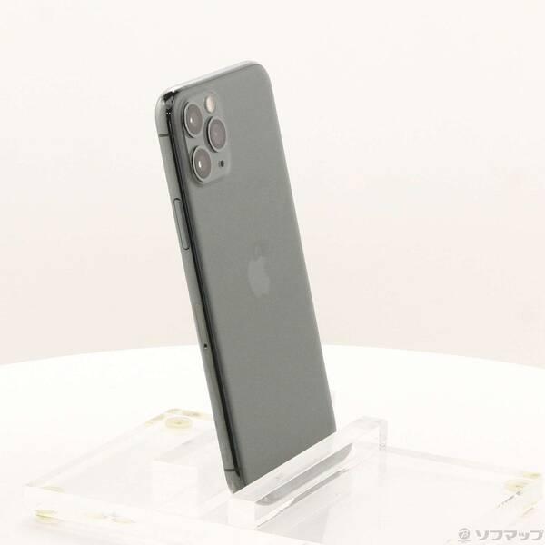 〔中古〕Apple(アップル) iPhone11 Pro 256GB ミッドナイトグリーン MWCC2J／A SIMフリー〔348-ud〕 |  | 03