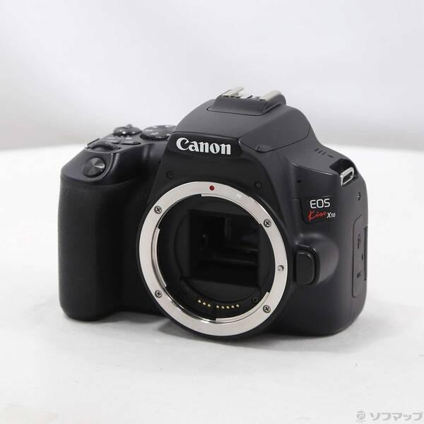 〔中古〕Canon(キヤノン) EOS Kiss X10ブラック(W)〔198-ud〕 | 