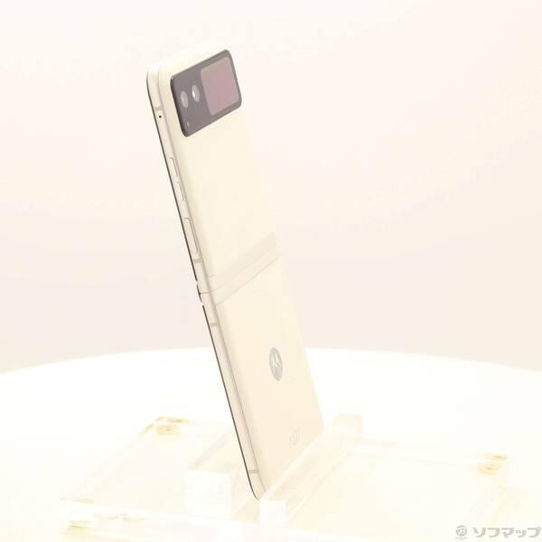 中古〕Motorola(モトローラ) motorola razr 40 256GB バニラクリーム