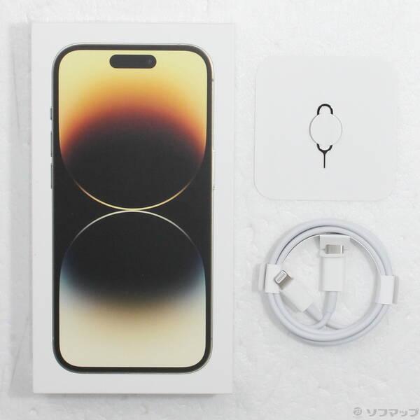 〔中古〕Apple(アップル) iPhone14 Pro 128GB ゴールド MQ073J／A SIMフリー〔368-ud〕 |  | 04