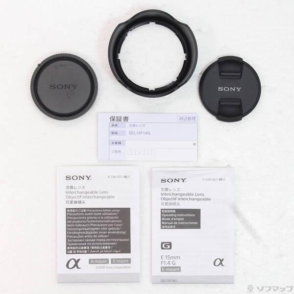 〔中古〕SONY(ソニー) 〔展示品〕 E 15mm F1.4 G SEL15F14G〔349-ud〕 |  | 04