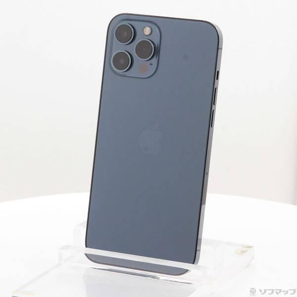 〔中古〕Apple(アップル) iPhone12 Pro Max 256GB パシフィックブルー MGD23J／A SIMフリー〔305-ud〕 | 