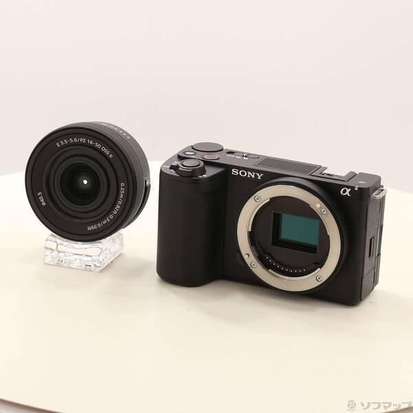〔中古〕SONY(ソニー) VLOGCAM ZV-E10 II パワーズームレンズキット ブラック ZV-E10M2K B〔305-ud〕 | 