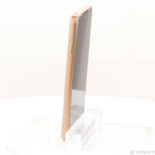 中古〕FUJITSU(富士通） arrows We 64GB ローズゴールド FCG01 au SIM