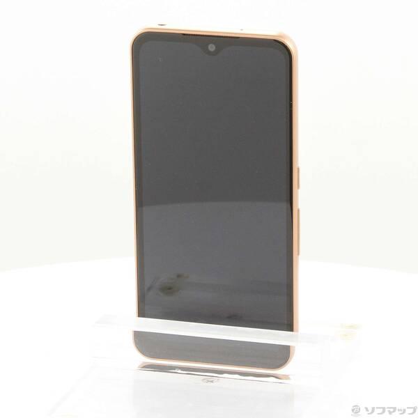 中古〕FUJITSU(富士通） arrows We 64GB ローズゴールド FCG01 au SIM