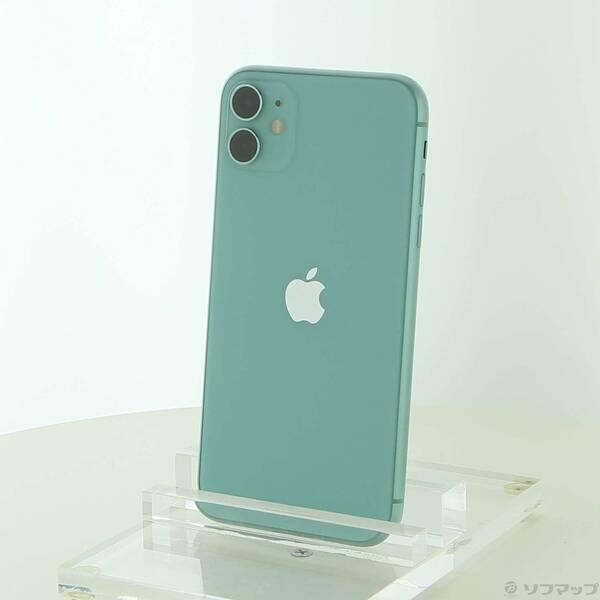 〔中古〕Apple(アップル) iPhone11 128GB グリーン MWM62J／A SIMフリー〔262-ud〕 | 