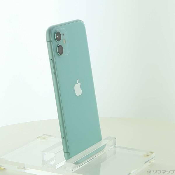 〔中古〕Apple(アップル) iPhone11 128GB グリーン MWM62J／A SIMフリー〔262-ud〕 |  | 03