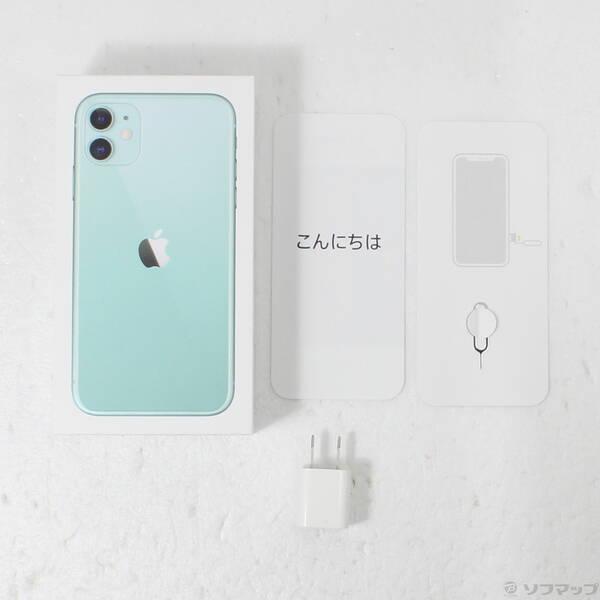 〔中古〕Apple(アップル) iPhone11 128GB グリーン MWM62J／A SIMフリー〔262-ud〕 |  | 04