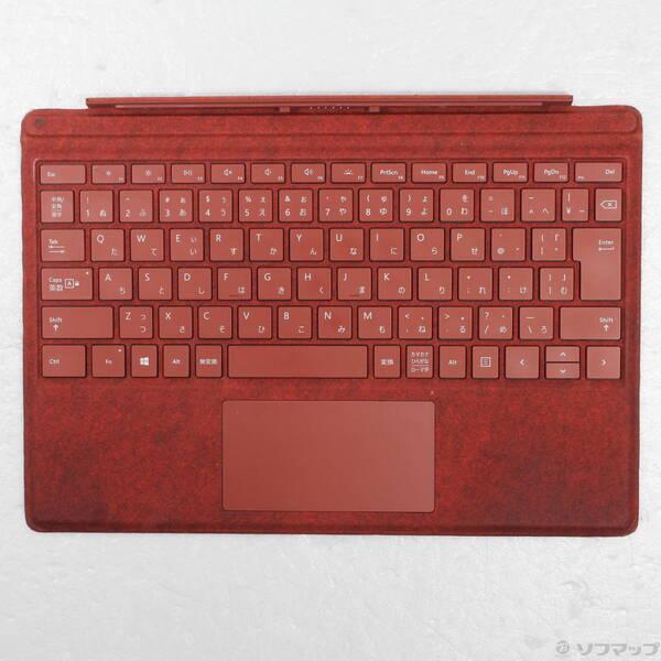 〔中古〕Microsoft(マイクロソフト) Surface Pro Signature Type Cover ポピーレッド FFP-00119〔258-ud〕 | 