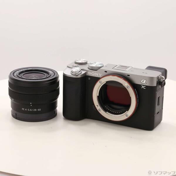 〔中古〕SONY(ソニー) α7C ズームレンズキット シルバー ILCE-7CL S〔368-ud〕 | 