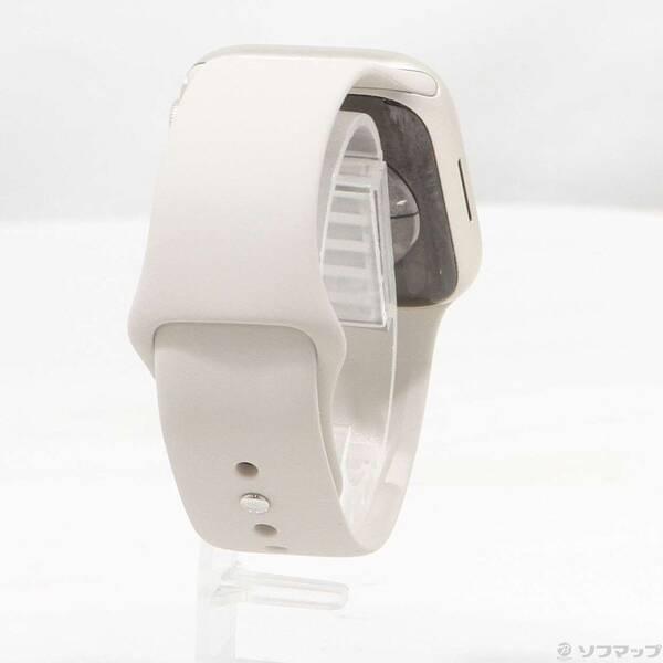 〔中古〕Apple(アップル) Apple Watch Series 9 GPS 45mm スターライトアルミニウムケース スターライトスポーツバンド〔258-ud〕 |  | 02