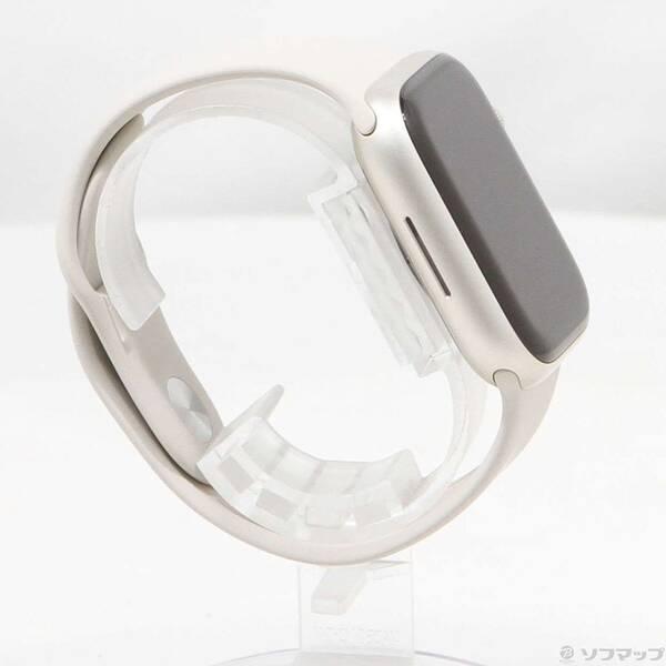〔中古〕Apple(アップル) Apple Watch Series 9 GPS 45mm スターライトアルミニウムケース スターライトスポーツバンド〔258-ud〕 |  | 03