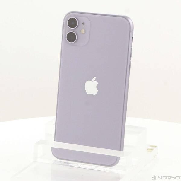 〔中古〕Apple(アップル) iPhone11 128GB パープル MWM52J／A SIMフリー〔262-ud〕 | 
