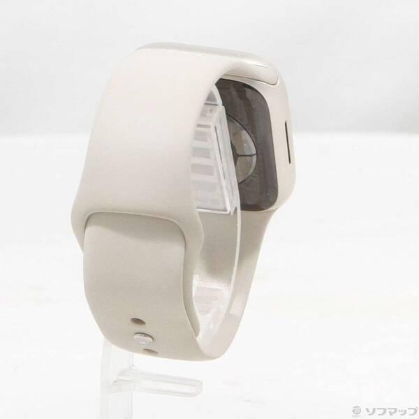 〔中古〕Apple(アップル) Apple Watch Series 9 GPS 41mm スターライトアルミニウムケース スターライトスポーツバンド〔258-ud〕 |  | 02