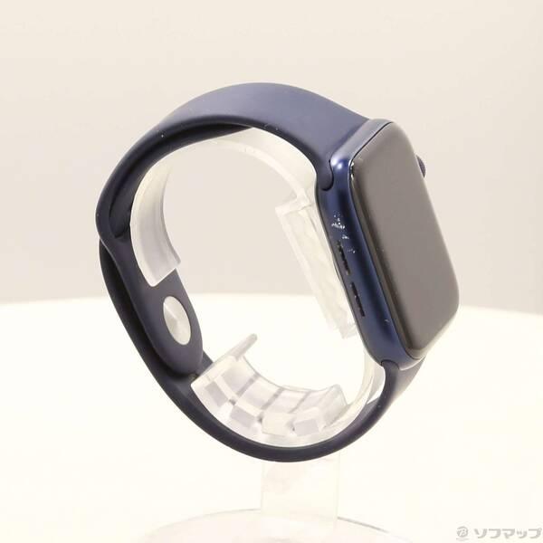 〔中古〕Apple(アップル) Apple Watch Series 6 GPS 44mm ブルーアルミニウムケース ディープネイビースポーツバンド〔295-ud〕 |  | 03