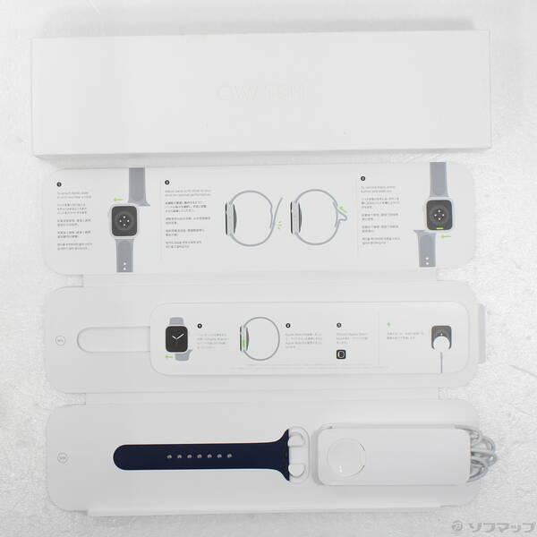 〔中古〕Apple(アップル) Apple Watch Series 6 GPS 44mm ブルーアルミニウムケース ディープネイビースポーツバンド〔295-ud〕 |  | 04