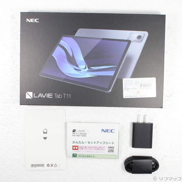 中古〕NEC(エヌイーシー) LAVIE Tab T11 T1175／JAS 256GB ルナグレー