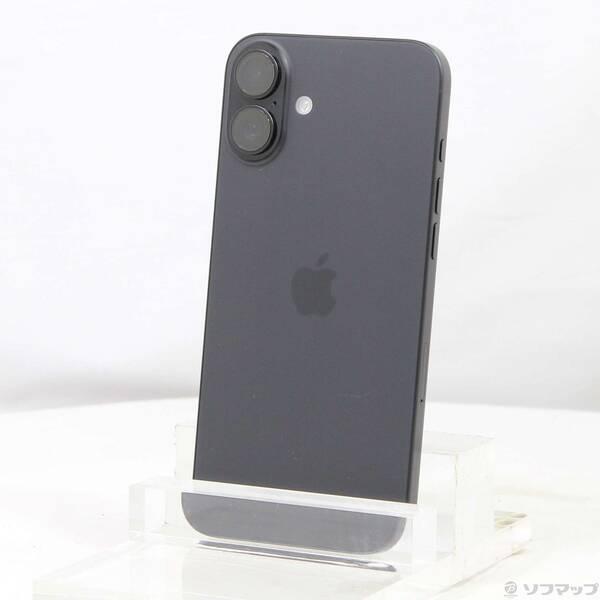 〔中古〕Apple(アップル) iPhone16 Plus 128GB ブラック MXVA3J／A SIMフリー〔352-ud〕 | 