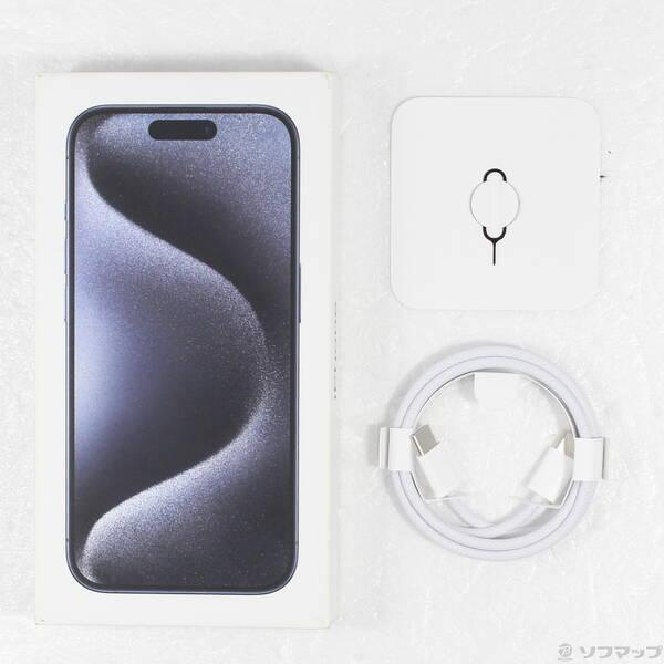 〔中古〕Apple(アップル) iPhone15 Pro 256GB ブルーチタニウム MTUG3J／A SIMフリー〔269-ud〕 |  | 04