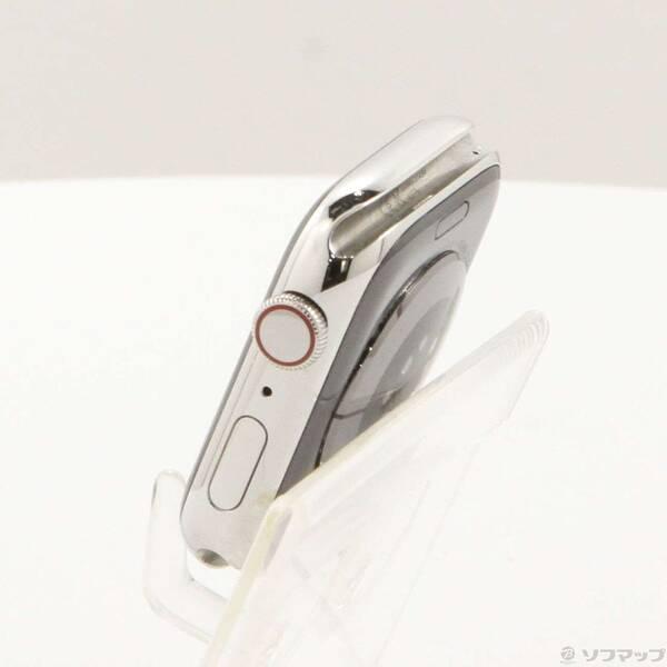〔中古〕Apple(アップル) Apple Watch Series 8 GPS + Cellular 45mm シルバーステンレススチールケース バンド無し〔352-ud〕 |  | 01