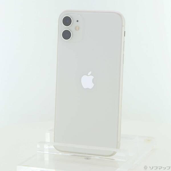 〔中古〕Apple(アップル) iPhone11 64GB ホワイト MWLU2J／A SIMフリー〔262-ud〕 | 