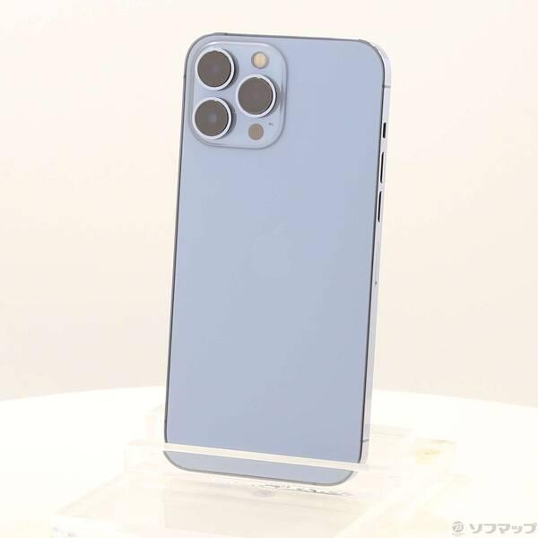 〔中古〕Apple(アップル) iPhone13 Pro Max 128GB シエラブルー MLJ73J／A SIMフリー〔368-ud〕 | 