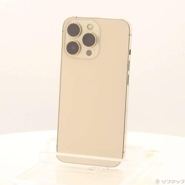 〔中古〕Apple(アップル) iPhone13 Pro 128GB ゴールド MLUH3J／A SIMフリー〔368-ud〕 | 