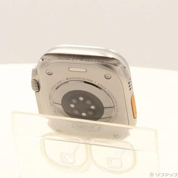 〔中古〕Apple(アップル) Apple Watch Ultra GPS + Cellular 49mm チタニウムケース バンド無し〔348-ud〕 |  | 02