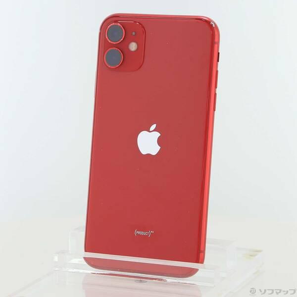 〔中古〕Apple(アップル) iPhone11 64GB プロダクトレッド MWLV2J／A SIMフリー〔349-ud〕 | 