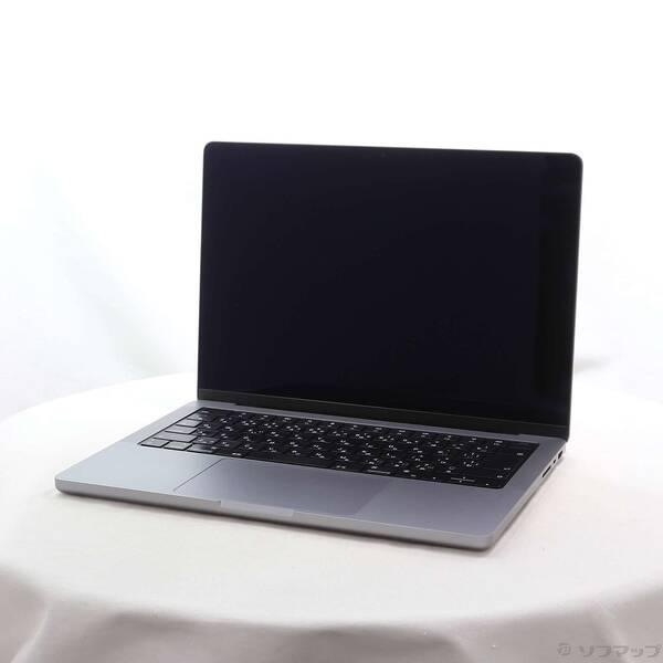 〔中古〕MacBook Pro 14.2-inch Late-2021 MKGP3J／A Apple M1 Pro 10コアCPU_16コアGPU 16GB SSD512GB スペースグレイ 〔26.1 Tahoe〕〔258-ud〕 | 