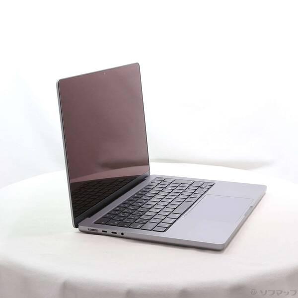 〔中古〕MacBook Pro 14.2-inch Late-2021 MKGP3J／A Apple M1 Pro 10コアCPU_16コアGPU 16GB SSD512GB スペースグレイ 〔26.1 Tahoe〕〔258-ud〕 |  | 03