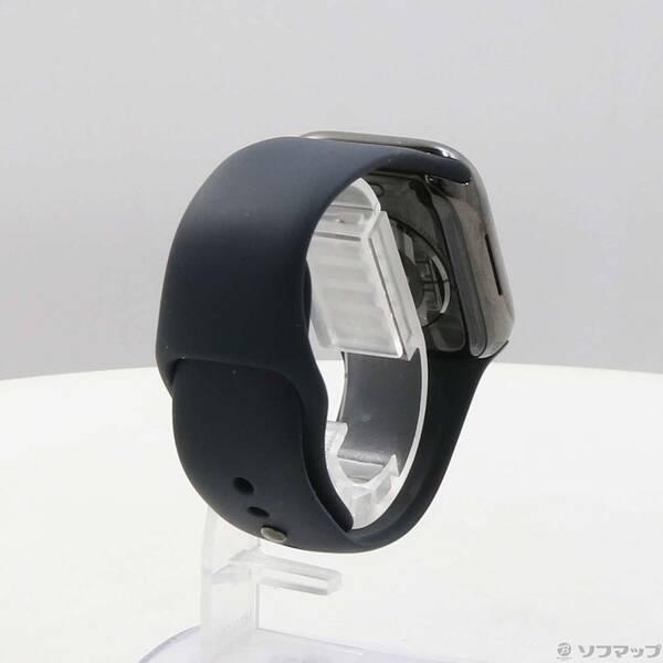 〔中古〕Apple(アップル) Apple Watch Series 9 GPS + Cellular 41mm グラファイトステンレススチールケース ミッドナイトスポーツバンド〔348-ud〕 |  | 02