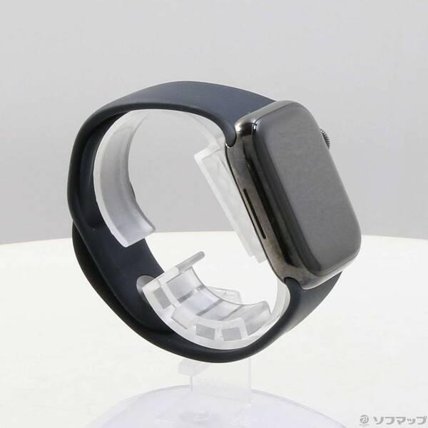〔中古〕Apple(アップル) Apple Watch Series 9 GPS + Cellular 41mm グラファイトステンレススチールケース ミッドナイトスポーツバンド〔348-ud〕 |  | 03