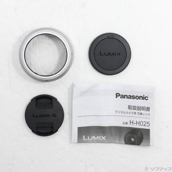 〔中古〕Panasonic(パナソニック) LUMIX G 25mm／F1.7 ASPH. シルバー〔262-ud〕 |  | 04