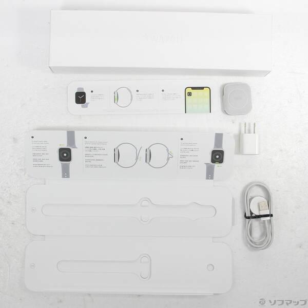 〔中古〕Apple(アップル) Apple Watch Series 4 GPS + Cellular 44mm ステンレススチールケース ホワイトスポーツバンド〔247-ud〕 |  | 04