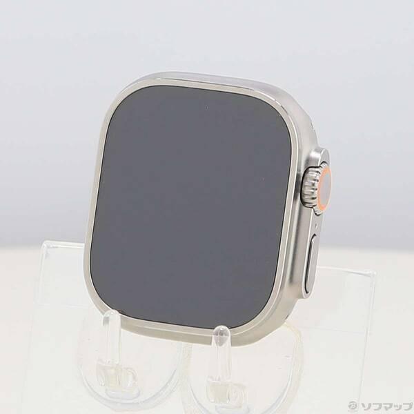 〔中古〕Apple(アップル) Apple Watch Ultra GPS + Cellular 49mm チタニウムケース バンド無し〔305-ud〕 | 