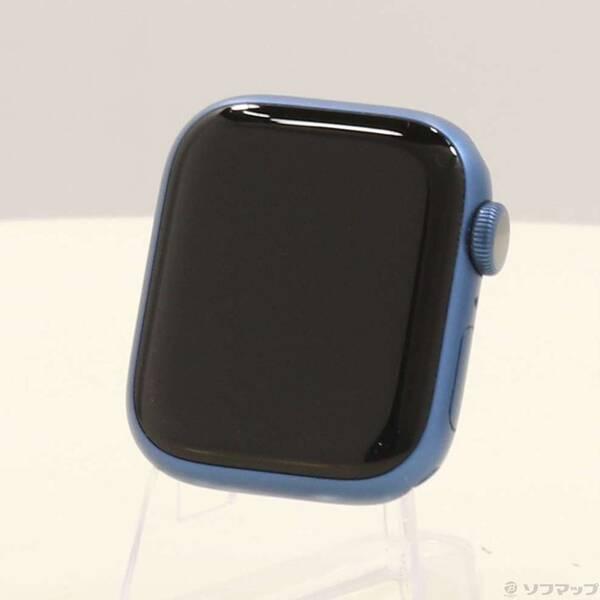 〔中古〕Apple(アップル) Apple Watch Series 7 GPS 41mm ブルーアルミニウムケース バンド無し〔344-ud〕 | 