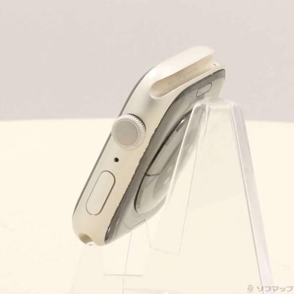 〔中古〕Apple(アップル) Apple Watch Series 7 Nike GPS 45mm スターライトアルミニウムケース バンド無し〔344-ud〕 |  | 01