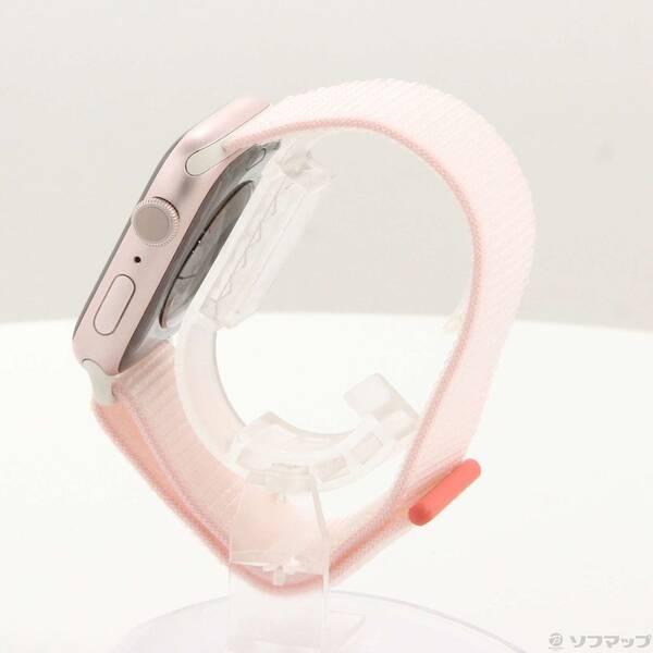 〔中古〕Apple(アップル) Apple Watch Series 9 GPS 45mm ピンクアルミニウムケース ライトピンクスポーツループ〔352-ud〕 |  | 01