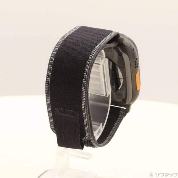 〔中古〕Apple(アップル) Apple Watch Ultra 3 GPS + Cellular 49mm ブラックチタニウムケース ブラック／チャコールトレイルループ〔198-ud〕 |  | 02