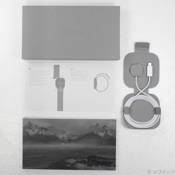 〔中古〕Apple(アップル) Apple Watch Ultra 3 GPS + Cellular 49mm ブラックチタニウムケース ブラック／チャコールトレイルループ〔198-ud〕 |  | 04