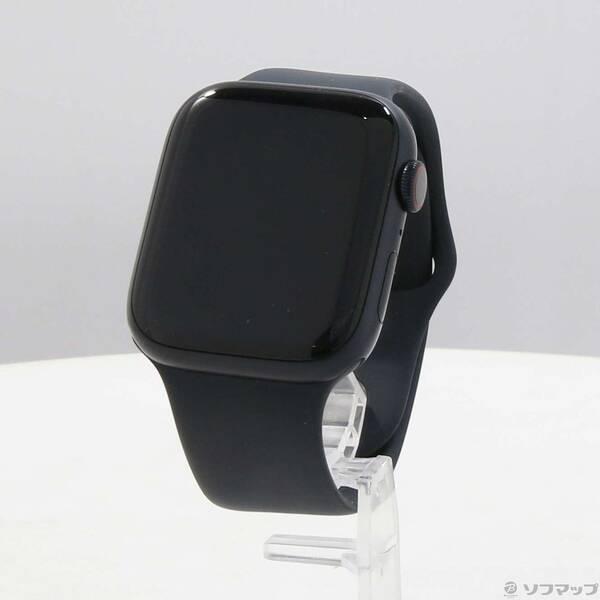 〔中古〕Apple(アップル) 〔展示品〕 Apple Watch Series 9 GPS + Cellular 45mm ミッドナイトアルミニウムケース ミッドナイトスポーツバンド〔377-ud〕 | 