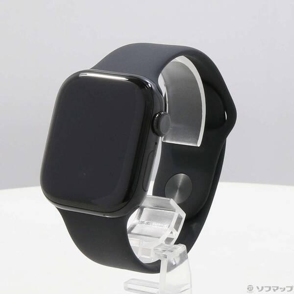 〔中古〕Apple(アップル) 〔展示品〕 Apple Watch Series 10 GPS 42mm ジェットブラックアルミニウムケース ブラックスポーツバンド〔377-ud〕 | 