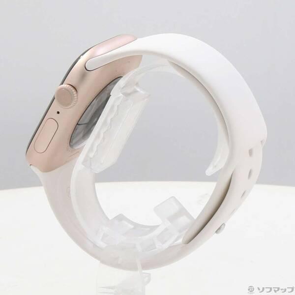 〔中古〕Apple(アップル) 〔展示品〕 Apple Watch Series 10 GPS 46mm ローズゴールドアルミニウムケース ライトブラッシュスポーツバンド〔344-ud〕 |  | 01