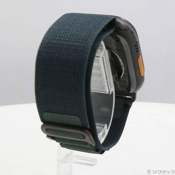 〔中古〕Apple(アップル) 〔展示品〕 Apple Watch Ultra 2 GPS + Cellular 49mm ブラックチタニウムケース ダークグリーンアルパインループ〔258-ud〕 |  | 02