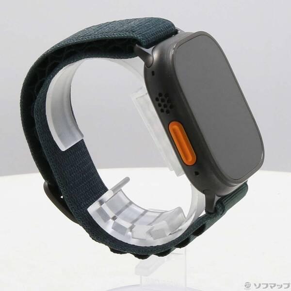 〔中古〕Apple(アップル) 〔展示品〕 Apple Watch Ultra 2 GPS + Cellular 49mm ブラックチタニウムケース ダークグリーンアルパインループ〔258-ud〕 |  | 03