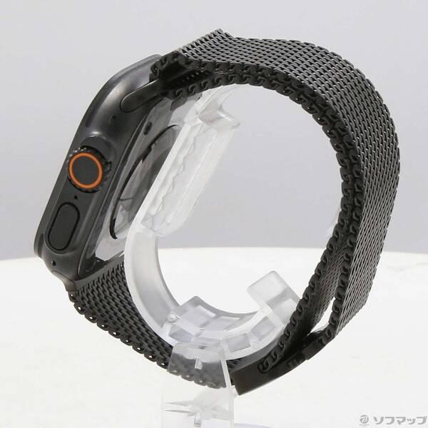 〔中古〕Apple(アップル) 〔展示品〕 Apple Watch Ultra 2 GPS + Cellular 49mm ブラックチタニウムケース ブラックチタニウムミラネーゼループ〔377-ud〕 |  | 01