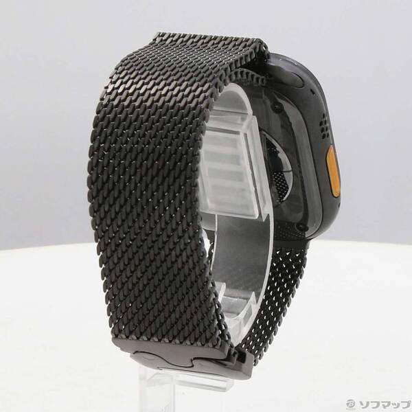 〔中古〕Apple(アップル) 〔展示品〕 Apple Watch Ultra 2 GPS + Cellular 49mm ブラックチタニウムケース ブラックチタニウムミラネーゼループ〔377-ud〕 |  | 02