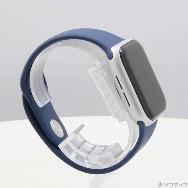 〔中古〕Apple(アップル) 〔展示品〕 Apple Watch SE 第2世代 GPS 40mm シルバーアルミニウムケース デニムスポーツバンド〔344-ud〕 |  | 03